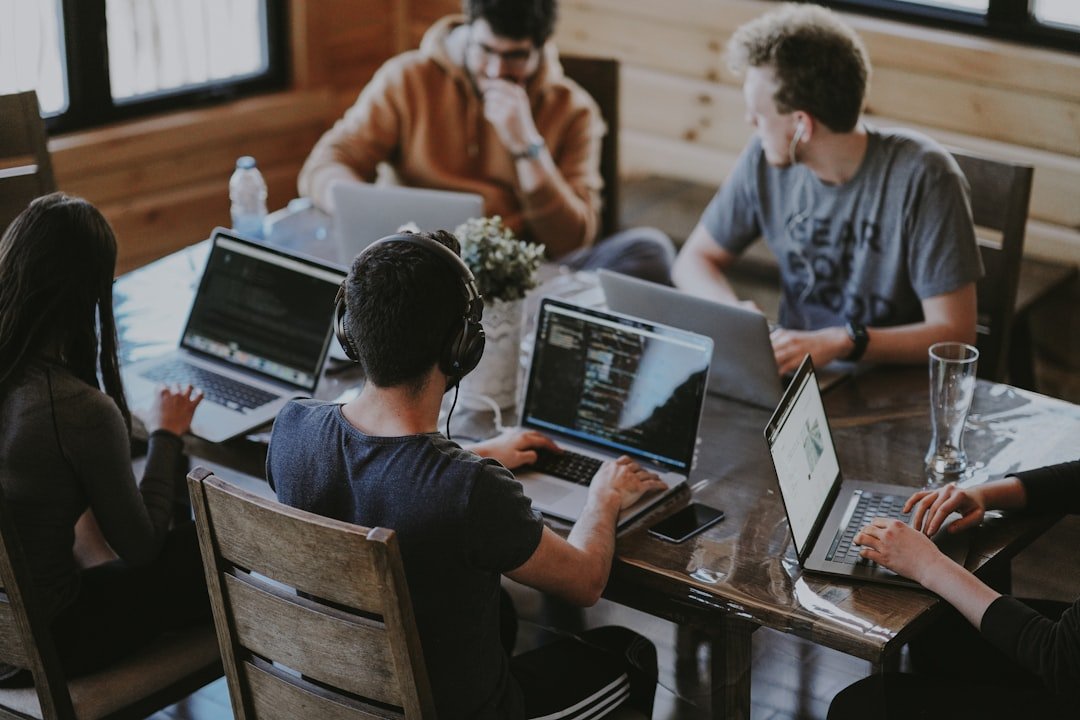 About Team work, work colleagues, working together